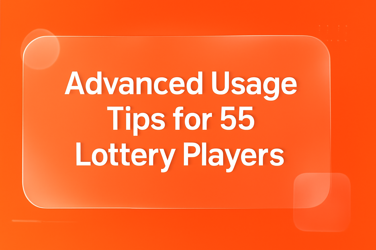 Informational graphic illustrating the process of receiving updates for the 55 Lottery app.