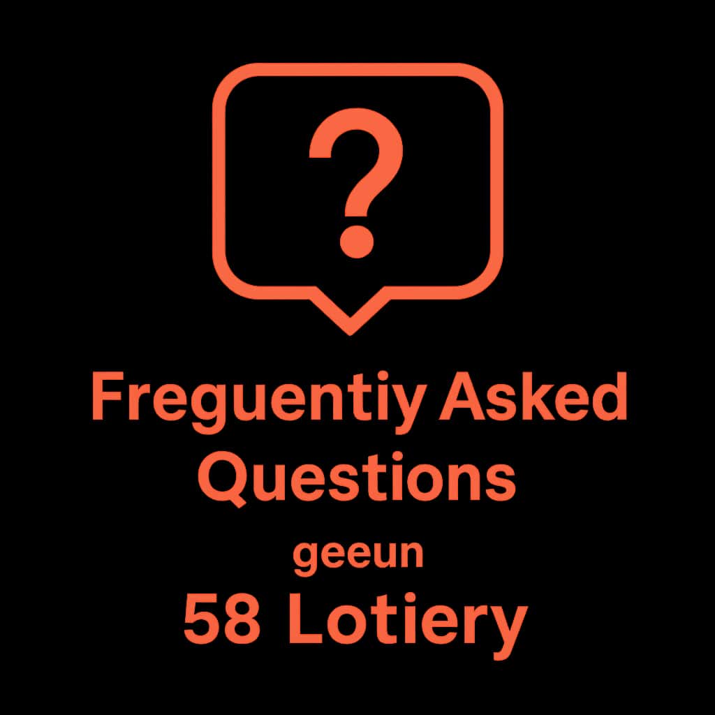 Icon representing FAQs for 55 Lottery.