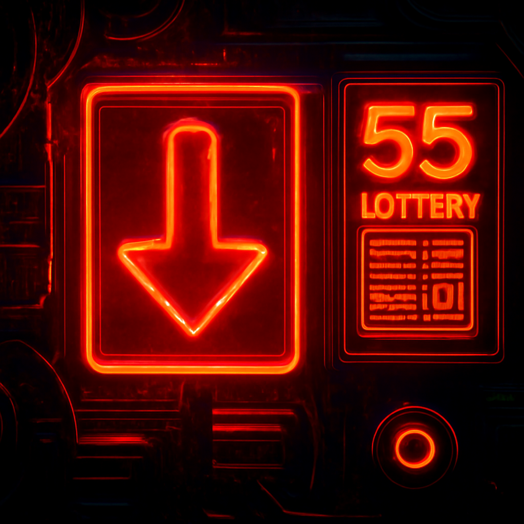 Diagram outlining technical support topics for 55 Lottery.