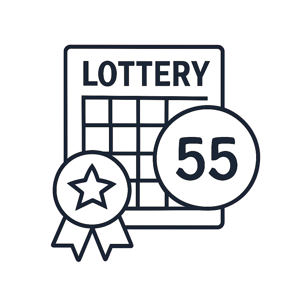 Icon representing the safety of the 55 Lottery app on Android