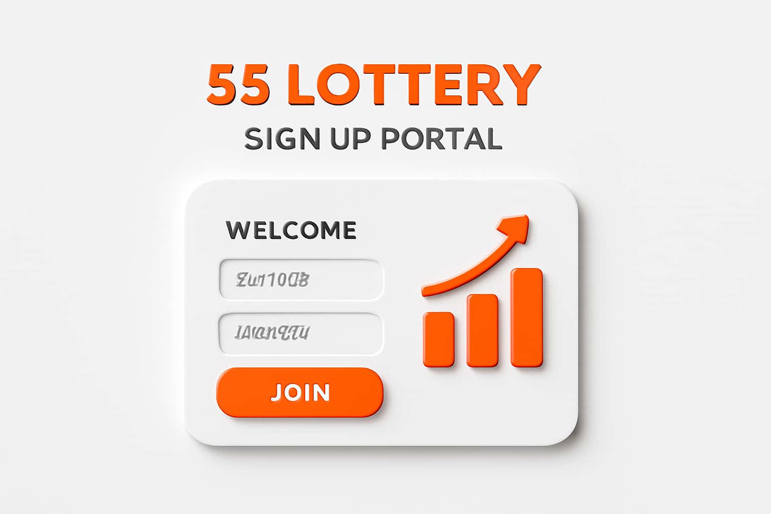 55 Lottery Sign Up Portal Interface